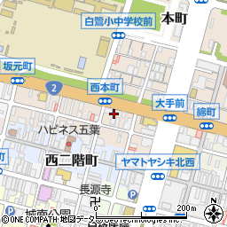 兵庫県姫路市本町235周辺の地図
