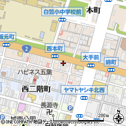 兵庫県姫路市本町233周辺の地図