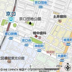 兵庫県姫路市城東町京口台90周辺の地図