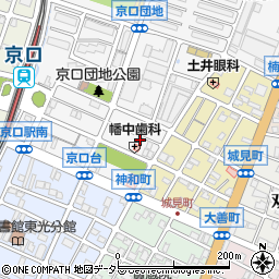 兵庫県姫路市城東町京口台100周辺の地図