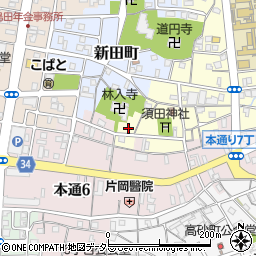 静岡県島田市祇園町8509周辺の地図