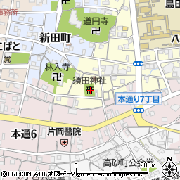 静岡県島田市祇園町8495周辺の地図