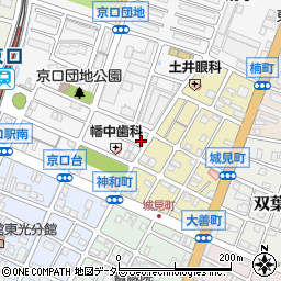 兵庫県姫路市城東町京口台104周辺の地図