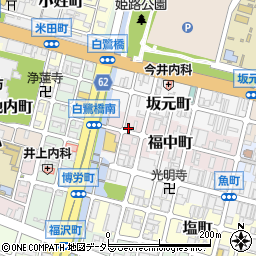 兵庫県姫路市福中町60周辺の地図