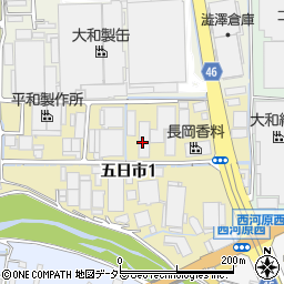 株式会社インターロジサービス　茨木五日市営業所周辺の地図