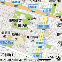 兵庫県姫路市地内町2周辺の地図