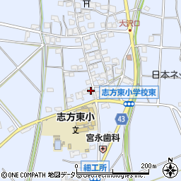 兵庫県加古川市志方町細工所481周辺の地図