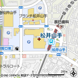 三菱ＵＦＪ銀行松井山手 ＡＴＭ周辺の地図