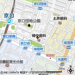 兵庫県姫路市城東町京口台98周辺の地図