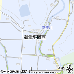岡山県岡山市北区御津平岡西周辺の地図