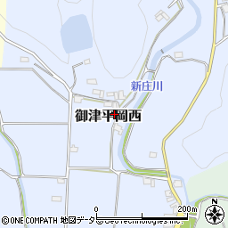 岡山県岡山市北区御津平岡西周辺の地図
