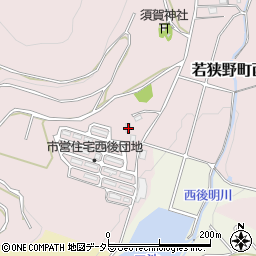 兵庫県相生市若狭野町西後明6周辺の地図