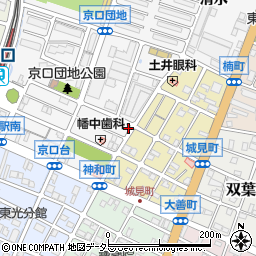 兵庫県姫路市城東町京口台128周辺の地図