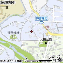静岡県浜松市浜名区引佐町井伊谷1136-15周辺の地図