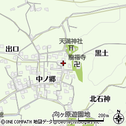 京都府城陽市中中ノ郷1周辺の地図