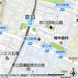 兵庫県姫路市城東町京口台39周辺の地図