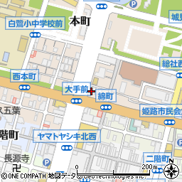 兵庫県姫路市本町14周辺の地図