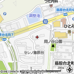 兵庫県神戸市北区藤原台北町5丁目3-2周辺の地図