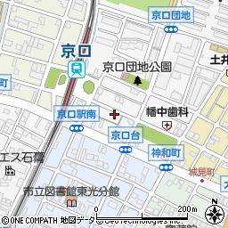兵庫県姫路市城東町京口台52周辺の地図