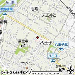 愛知県西尾市吉良町上横須賀寒破池28周辺の地図