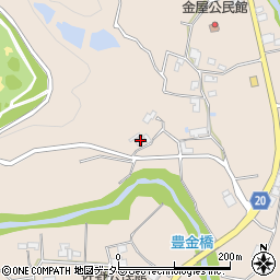 兵庫県三木市細川町金屋550周辺の地図