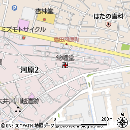 常唱堂周辺の地図