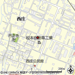 兵庫県姫路市西庄29周辺の地図