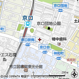 兵庫県姫路市城東町京口台51周辺の地図