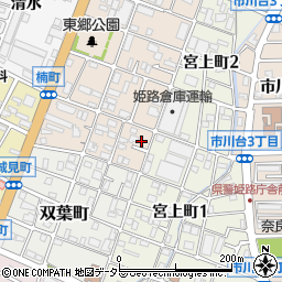 兵庫県姫路市楠町15周辺の地図