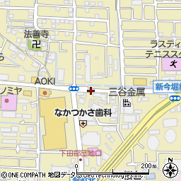 大阪府高槻市西冠周辺の地図