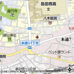 静岡県島田市祇園町8481周辺の地図