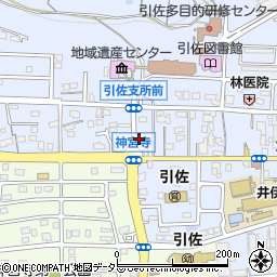 静岡県浜松市浜名区引佐町井伊谷785-1周辺の地図