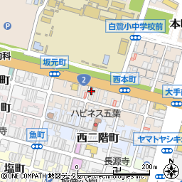 兵庫県姫路市本町209-1周辺の地図