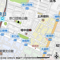 兵庫県姫路市城東町京口台125周辺の地図