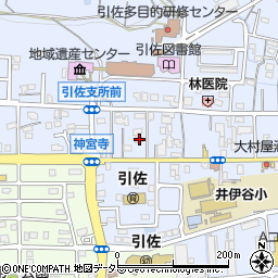 静岡県浜松市浜名区引佐町井伊谷744周辺の地図