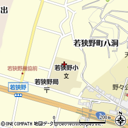 兵庫県相生市若狭野町八洞185周辺の地図