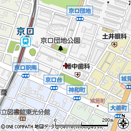 兵庫県姫路市城東町京口台94周辺の地図
