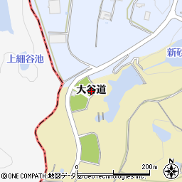 愛知県知多郡武豊町冨貴大谷道周辺の地図