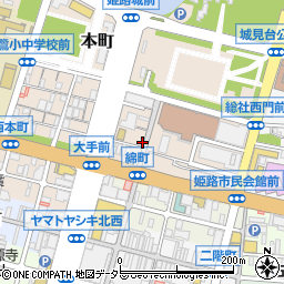 兵庫県姫路市本町5周辺の地図