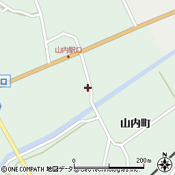 広島県庄原市山内町389-1周辺の地図