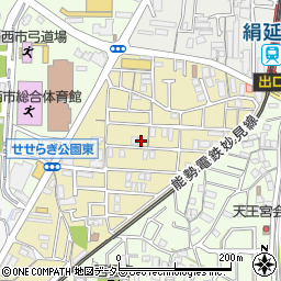兵庫県川西市美園町9-18周辺の地図