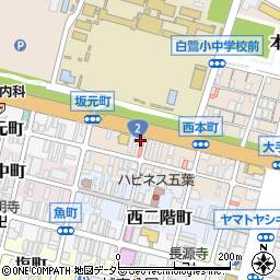 兵庫県姫路市本町199周辺の地図