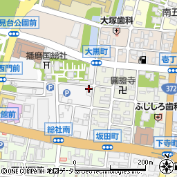 兵庫県姫路市総社本町170周辺の地図