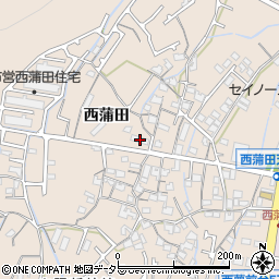 兵庫県姫路市広畑区西蒲田255周辺の地図