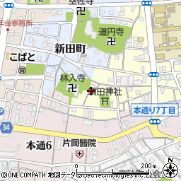 静岡県島田市祇園町8505周辺の地図