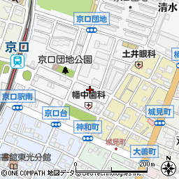 兵庫県姫路市城東町京口台121周辺の地図