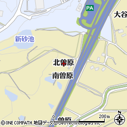 愛知県知多郡武豊町冨貴北曽原周辺の地図