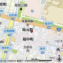 兵庫県姫路市坂元町21周辺の地図