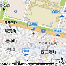 兵庫県姫路市本町208周辺の地図