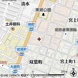 兵庫県姫路市楠町48周辺の地図